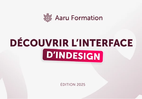 L'interface d'Indesign