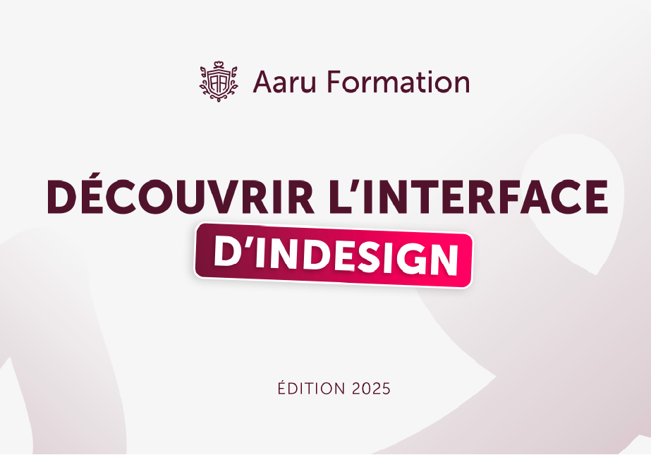 L'interface d'Indesign