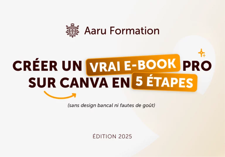 Créer un vrai e-book pro sur Canva en 5 étapes + PDF inclus